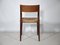 Teak Rush Chairs Model 351 by Georg Leowald for Wilkhahn, 1960s, Set of 6 5
