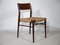 Teak Rush Chairs Model 351 by Georg Leowald for Wilkhahn, 1960s, Set of 6, Image 4