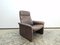 Set of DS50 Armchair with Stool in Leather by Robert Haussmann for De Sede, 1971 8