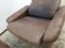 Set of DS50 Armchair with Stool in Leather by Robert Haussmann for De Sede, 1971 3
