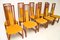 Vintage Danish Teak Dining Chairs, 1970s, Set of 10 2