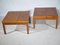 French End Grain Mosaic Tables, 1970s, Set of 2 1