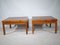 French End Grain Mosaic Tables, 1970s, Set of 2 9