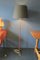 Danish Teak Floor Lamp with Brass Tripod Foot, 1960s, Image 7