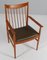 Armchair in Teak and Aniline Leather attributed to Arne Vodder for Sibast, 1960s, Image 2