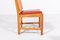 Vintage Danish Architectural Dining Chairs, Set of 4, Image 9