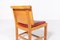 Vintage Danish Architectural Dining Chairs, Set of 4, Image 8