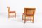 Vintage Danish Architectural Dining Chairs, Set of 4 6