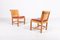 Vintage Danish Architectural Dining Chairs, Set of 4 5