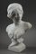 Cyprien, Busto de mujer joven, 1900, Alabastro, Imagen 5