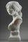 Cyprien, Busto de mujer joven, 1900, Alabastro, Imagen 6