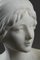 Cyprien, Büste einer jungen Frau, 1900, Alabaster 15