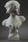 Cyprien, Bust of a Young Woman, 1900, Alabaster, Image 4