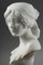 Cyprien, Bust of a Young Woman, 1900, Alabaster 10