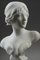 Cyprien, Büste einer jungen Frau, 1900, Alabaster 8