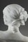 Cyprien, Büste einer jungen Frau, 1900, Alabaster 16