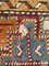 Fragmento de alfombra Shirwan caucásica antigua, década de 1890, Imagen 6