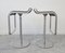 Minimalist Black Leather Lem Bar Stools attributed to Lapalma, Italy, 1999, Set of 3 3