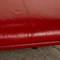 Dormeuse modello 2800 in pelle rossa di Rolf Benz, Immagine 3