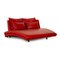 Rotes Modell 2800 Leder Tagesbett von Rolf Benz 1