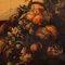 Bodegón con flores y frutos, óleo sobre lienzo, enmarcado, Imagen 4