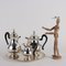 Silver Tea and Coffee Service by Romeo Miracoli, Milan, Set of 4 3