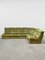 Vintage Modular Lounge Sofa in Velvet, 1970s, Set of 5, Image 1