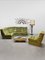 Modulares Vintage Sofa aus Samt, 1970er, 5er Set 6