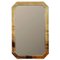 Chrome and Brass Mirror, 1970s, Image 1