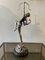 Art Deco Bronze & Silber Skulptur von Diana der Jägerin Pierre Le Faguays zugeschrieben, 1940er 5
