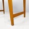 Moderner italienischer Mid-Century Schreibtisch aus Holz & hellblauem Laminat, 1960er 9