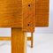 Moderner italienischer Mid-Century Schreibtisch aus Holz & hellblauem Laminat, 1960er 17