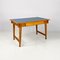 Mid-Century Italian Modern Wood and Light Blue Laminate Desk, 1960s 5