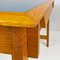 Moderner italienischer Mid-Century Schreibtisch aus Holz & hellblauem Laminat, 1960er 13
