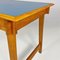 Moderner italienischer Mid-Century Schreibtisch aus Holz & hellblauem Laminat, 1960er 8