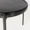 Italian Modern Round Black Wood and Metal Chair, 1980s, Image 11