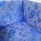 Italian Modern Blue Fabric Felix Armchair attributed to Burkhard Vogtherr for Arflex, 1980s 7