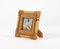 Mid-Century Square Bamboo and Rattan Picture Frame, Italy, 1970s, Image 5