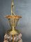 Small Vintage French Sac De Pearl Chandelier 4