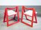 Trieste Folding Chairs attributed to P. Daniello and A. Jacober, 1960s, Set of 4 8