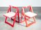Trieste Folding Chairs attributed to P. Daniello and A. Jacober, 1960s, Set of 4 7