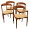 Dining Chairs attributed to Johannes Andersen for Uldum, Set of 4, Image 1