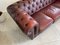 Vintage Chesterfield Sofa in Leather, Image 7