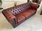 Vintage Chesterfield Sofa in Leather, Image 2