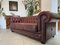 Vintage Chesterfield Sofa in Leather, Image 5