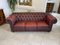 Vintage Chesterfield Sofa in Leather, Image 4