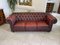 Vintage Chesterfield Sofa in Leather, Image 15