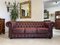 Vintage Chesterfield Sofa aus Leder 10