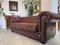 Vintage Chesterfield Sofa in Leather, Image 12