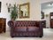 Vintage Chesterfield Sofa aus Leder 14